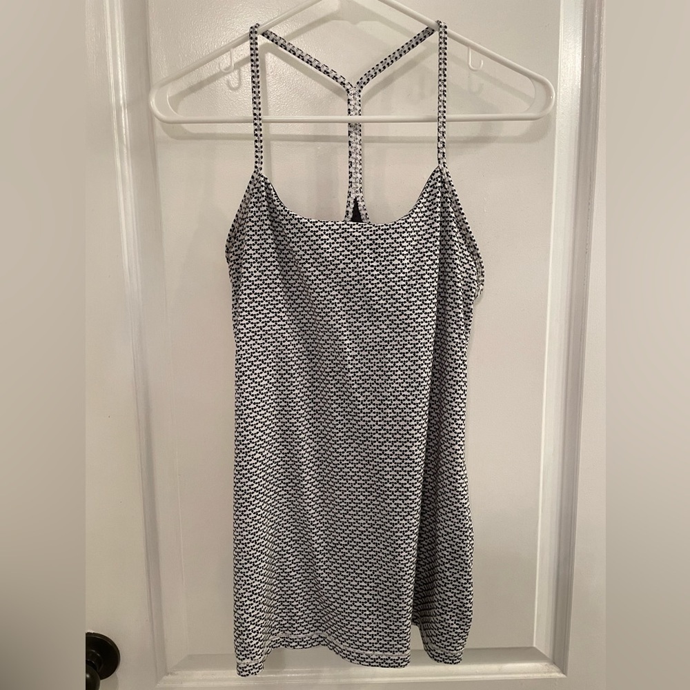 Lululemon Power Pose Tank Monochromic White